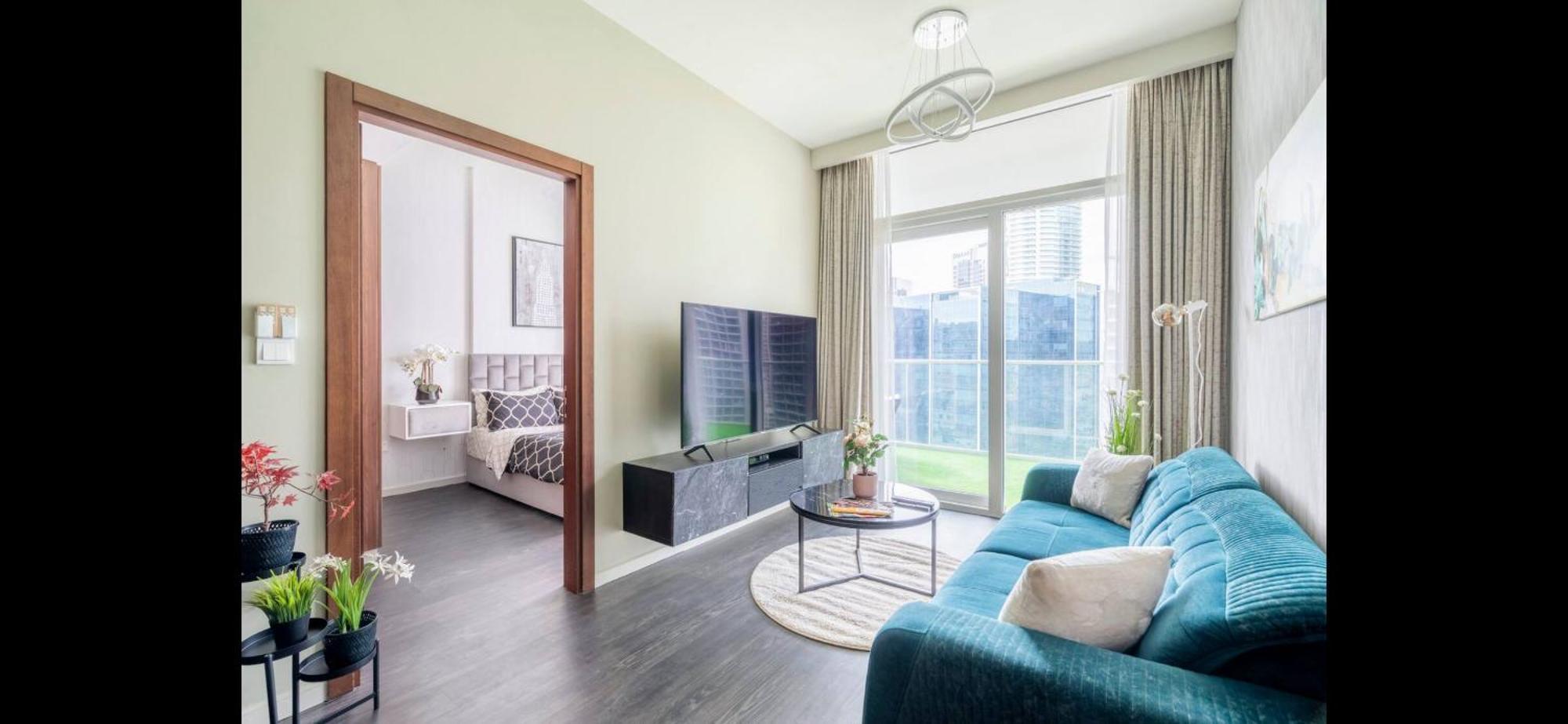 Luxury 2 Bedroom With Burj Khalifa View ドバイ エクステリア 写真