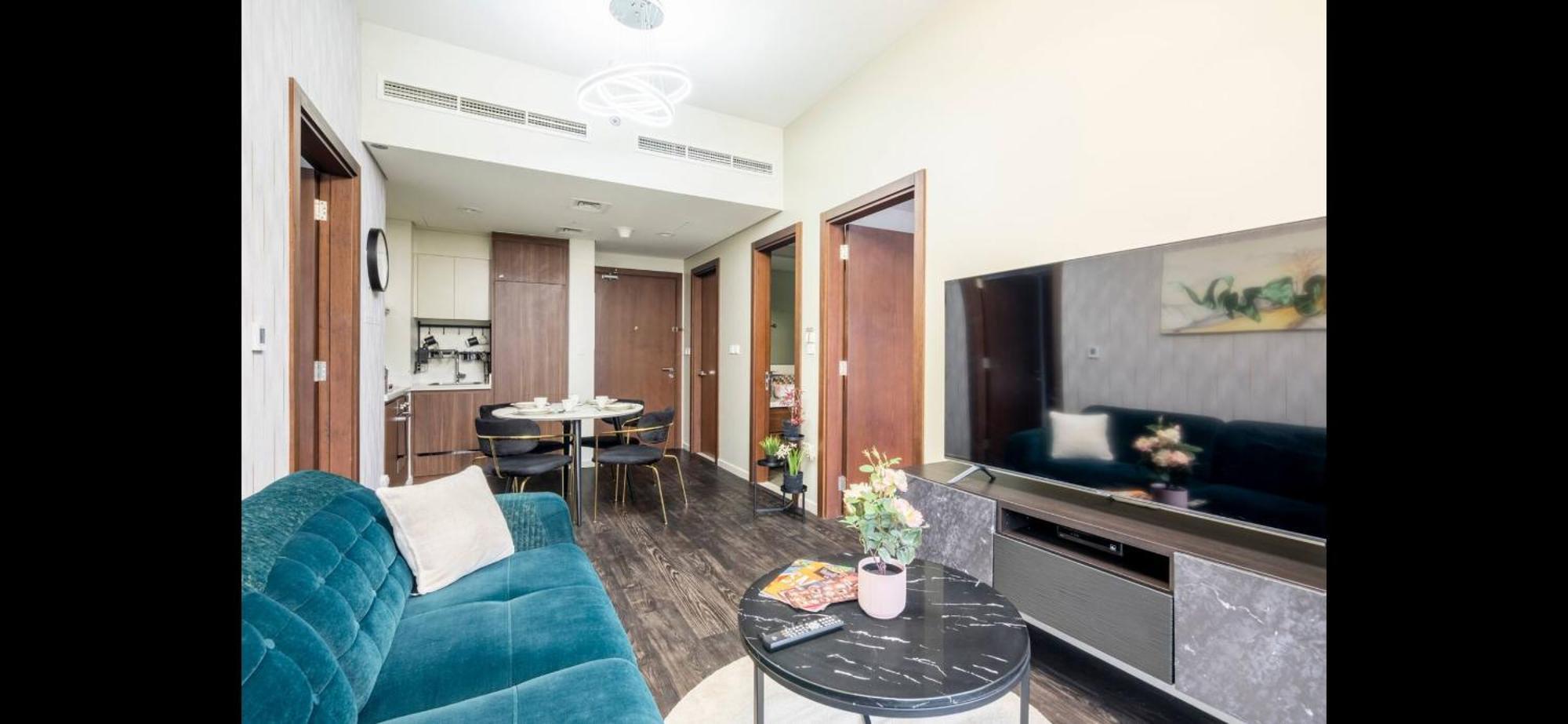 Luxury 2 Bedroom With Burj Khalifa View ドバイ エクステリア 写真